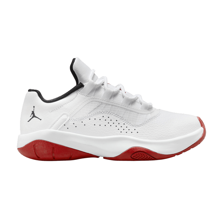 Air Jordan 11 CMFT Low GS 'White Varsity Red' — White/Varsity Red/Black