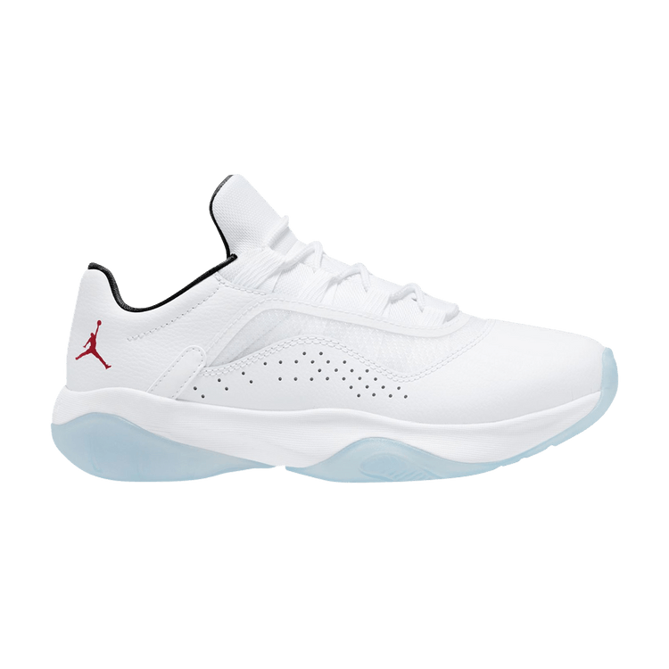 Air Jordan 11 CMFT Low GS 'White Varsity Red' — White/Varsity Red/Black