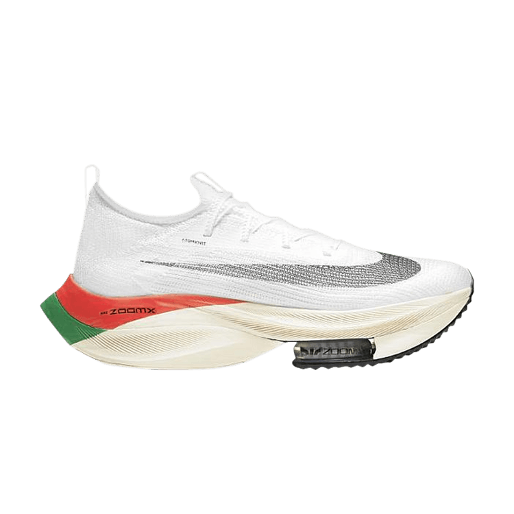 Nike Wmns Air Zoom Alphafly NEXT% 'Kenya' — White/Black/Chile Red