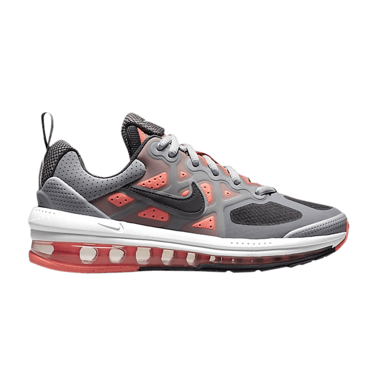 Nike Air Max Genome GS 'Light Smoke Grey Bright Mango' — Light Smoke Grey/Iron Grey/Bright Mango/Summit White/Grey Fog