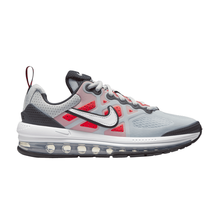 Nike Air Max Genome GS 'Infrared' Sample — Pure Platinum/White/Bright Crimson/Black