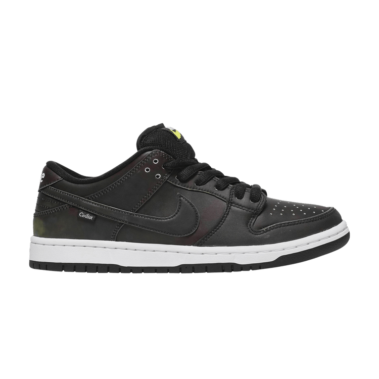 Nike Civilist x Dunk Low Pro SB QS 'Thermography' Sample — Black/Black/Black