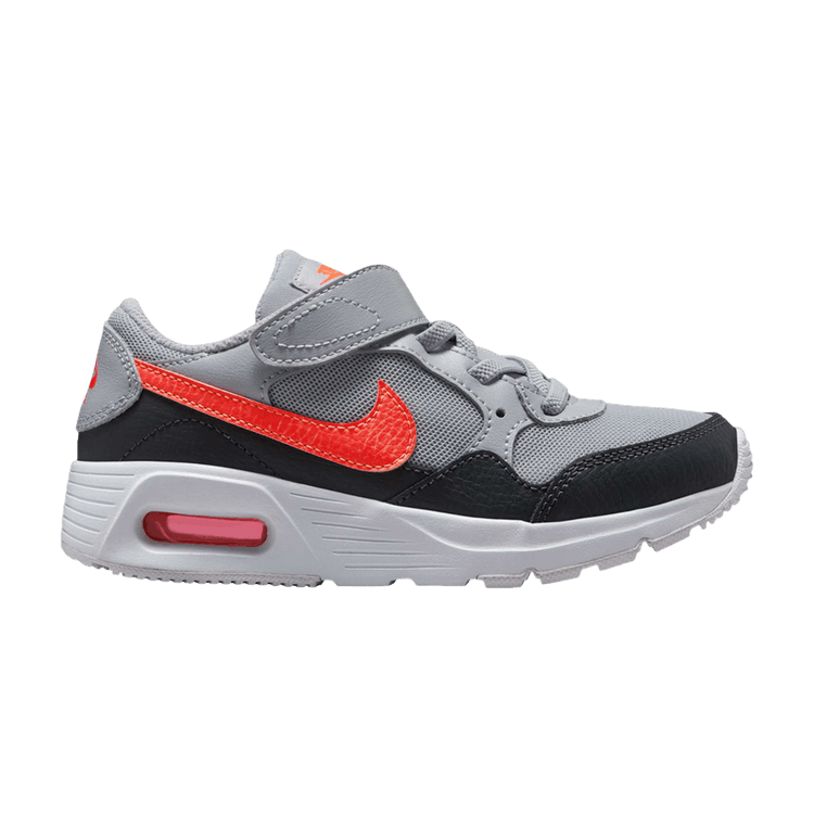 Nike Air Max SC PS 'Wolf Grey Bright Crimson' — Wolf Grey/Anthracite/White/Bright Crimson