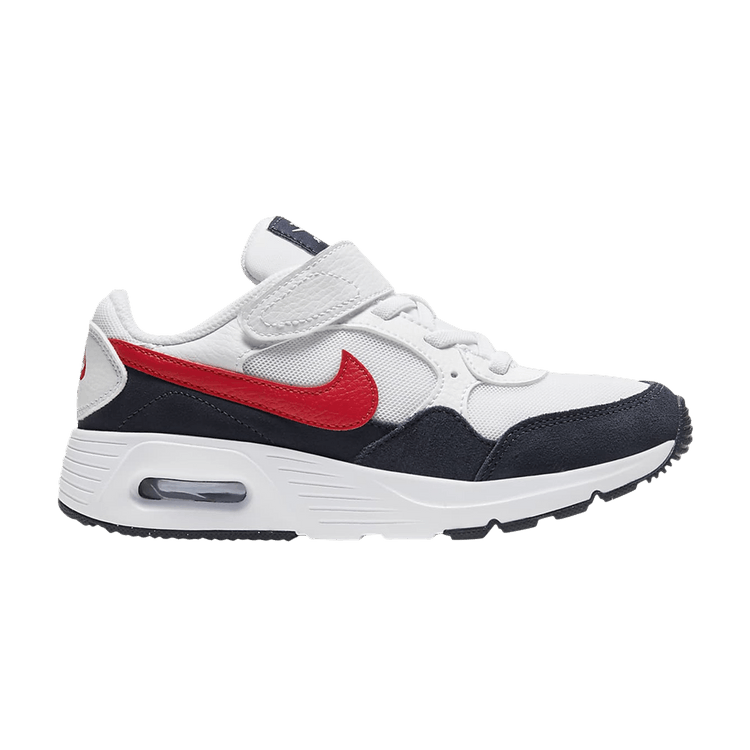 Nike Air Max SC PS 'Obsidian University Red' — White/Obsidian/University Red