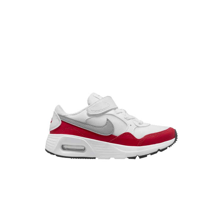 Nike Air Max SC PS 'White Grey University Red' — White/University Red/Black/Wolf Grey