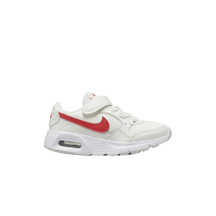 Nike Air Max SC PS 'White Track Red' — Summit White/White/Track Red