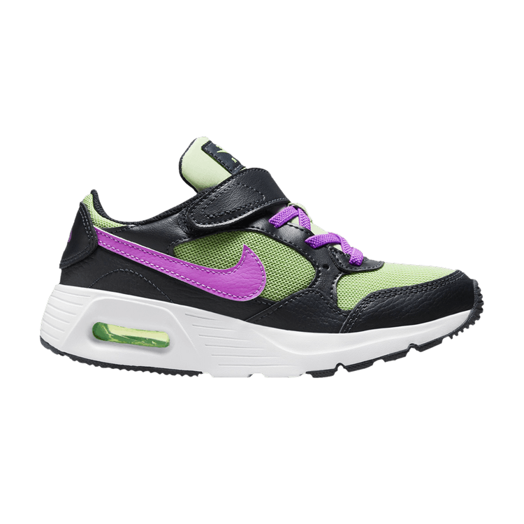 Nike Air Max SC PS 'Honeydew Fuchsia Dream' — Honeydew/Dark Obsidian/Lime Blast/Fuchsia Dream