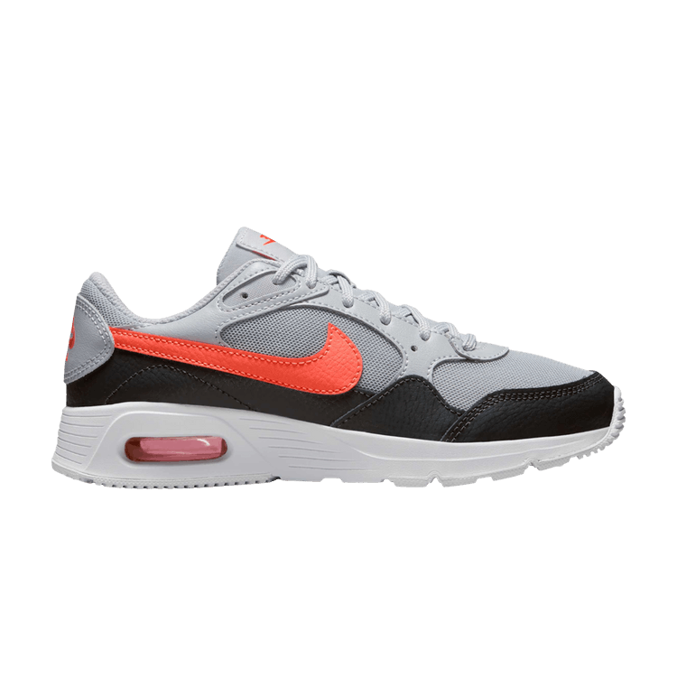 Nike Air Max SC GS 'Wolf Grey Bright Crimson' — Wolf Grey/Anthracite/White/Bright Crimson