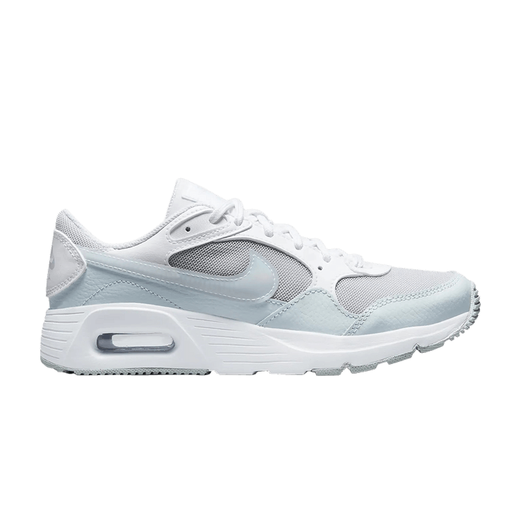 Nike Air Max SC GS 'White Aura' — Summit White/White/Metallic Silver/Aura