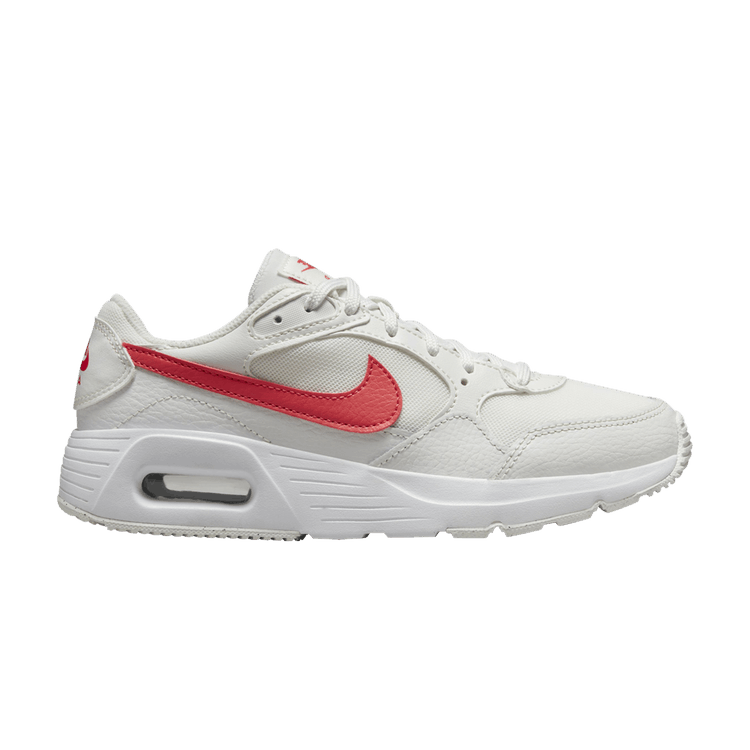 Nike Air Max SC GS 'White Track Red' — Summit White/White/Track Red