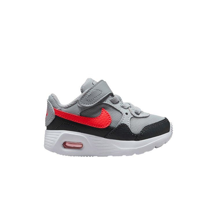 Nike Air Max SC TD 'Wolf Grey Bright Crimson' — Wolf Grey/Anthracite/White/Bright Crimson
