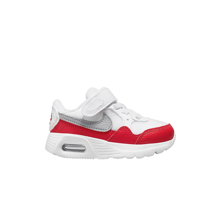 Nike Air Max SC TD 'White University Red' — White/University Red/Black/Wolf Grey