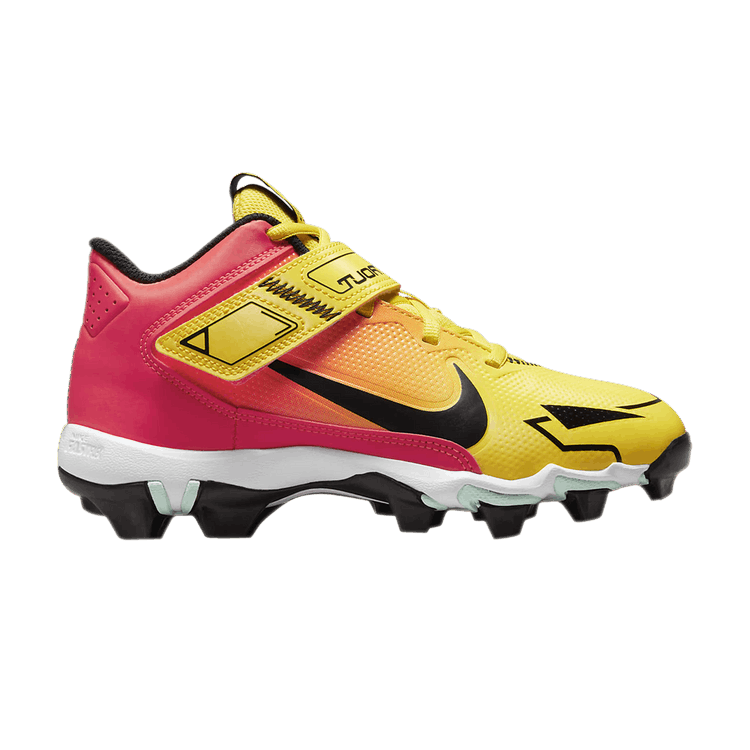 Nike Force Trout 8 Keystone GS 'Yellow Strike Bright Crimson' — Yellow Strike/Bright Crimson/Mint Foam/Black