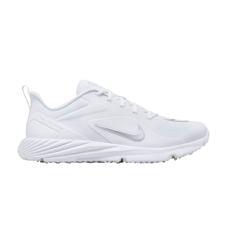 Nike Alpha Huarache 8 Pro TF 'White Metallic Silver' — White/Vapor Green/Volt/Metallic Silver