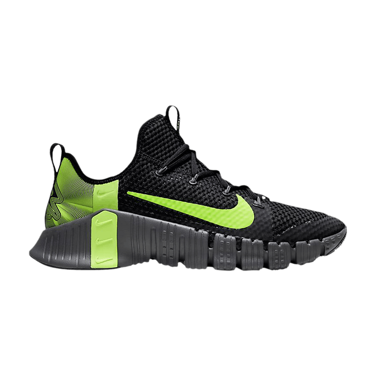 Russell Wilson x Nike Free Metcon 3 'Black Venom' — Black/Dark Grey/University Red