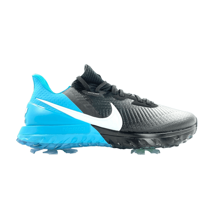Nike Air Zoom Infinity Tour Wide 'Black Chlorine Blue' — Black/White/Chlorine Blue/Volt