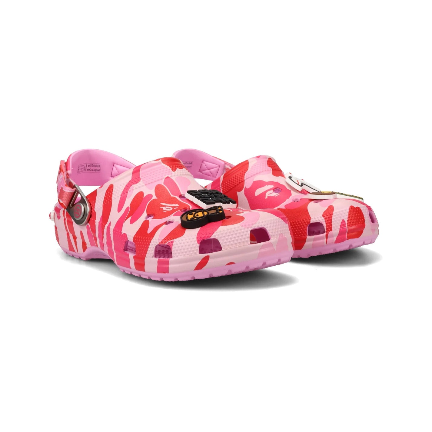 Crocs Classic Clog A Bathing Ape 'ABC Camo Pink' (2025)