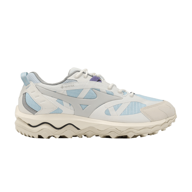 Mizuno Wave Mujin TL GORE-TEX 'Summer Sand Sterling Blue' — Summer Sand/Grey Violet/Sterling Blue