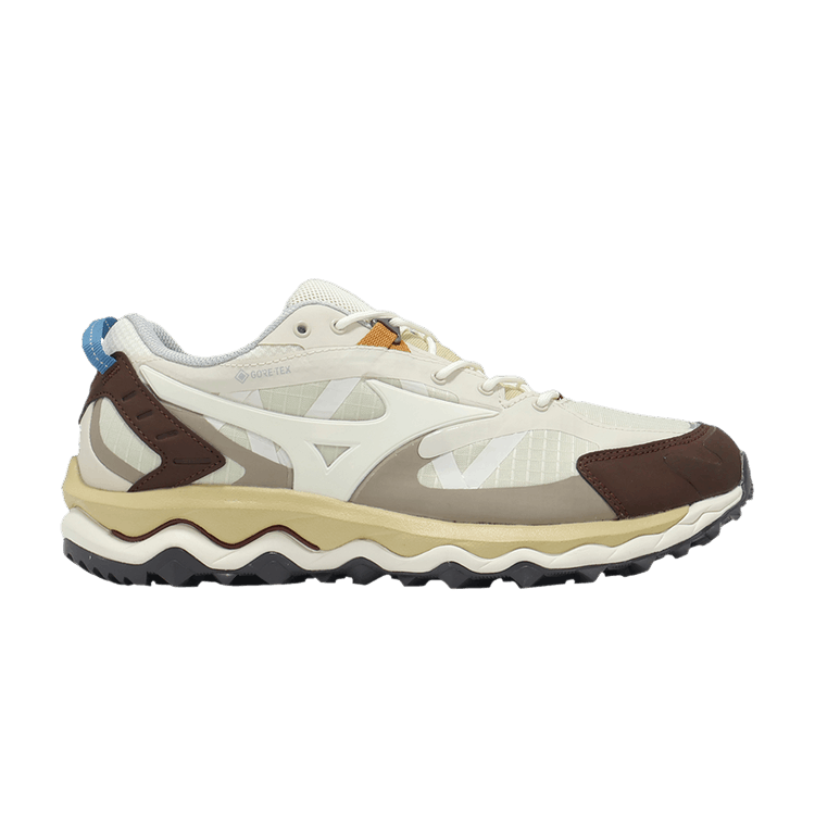 Mizuno Wave Mujin TL GORE-TEX 'Summer Sand Chicory Coffee' — Summer Sand/Pristine/Chicory Coffee
