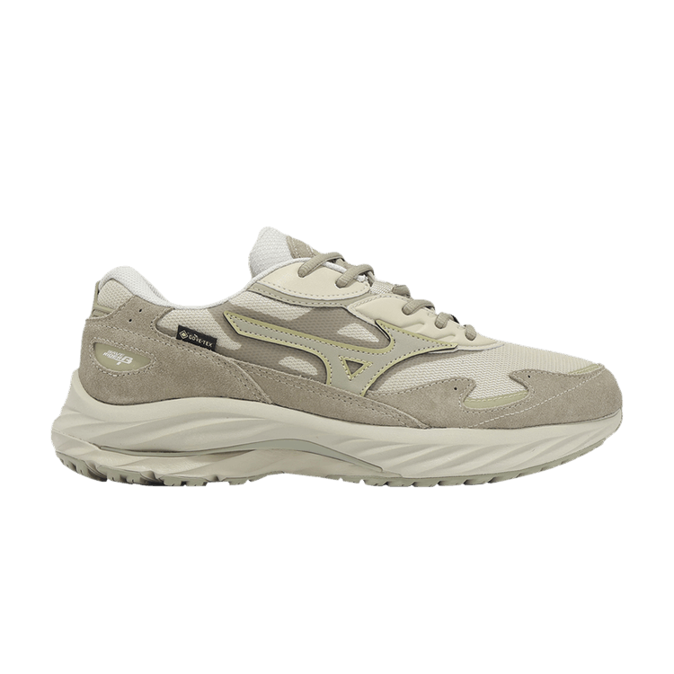 Mizuno Wave Rider Beta GORE-TEX 'Silver Cloud Vintage Khaki' — Silver Cloud/Vintage Khaki/Ge Gold