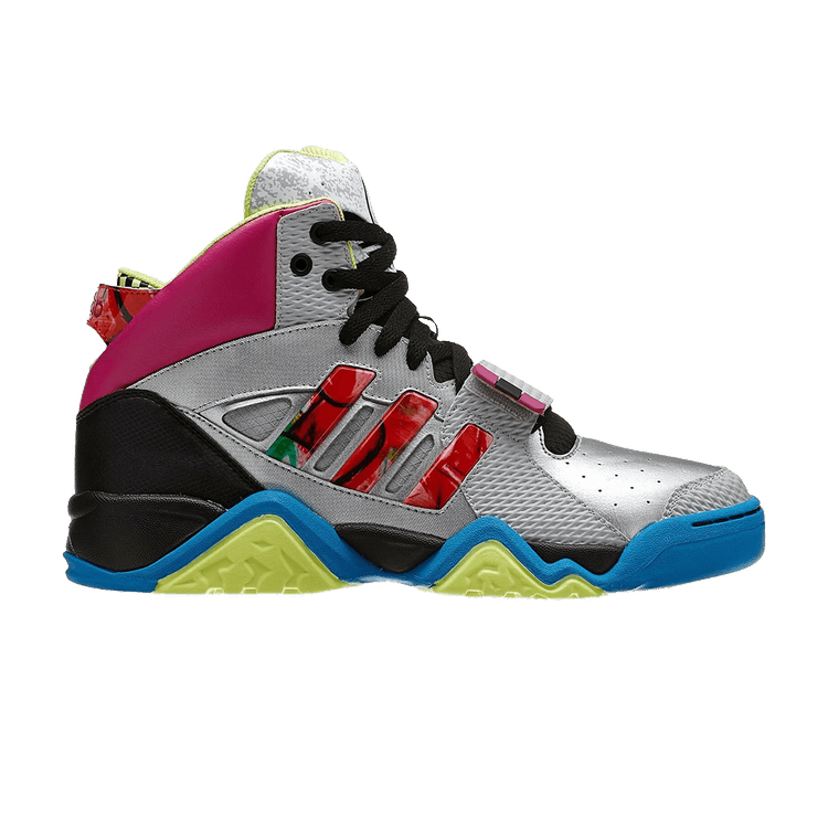 Adidas Streetball 1.5 'Metallic Silver Magenta' — Metallic Silver/Magenta/Black