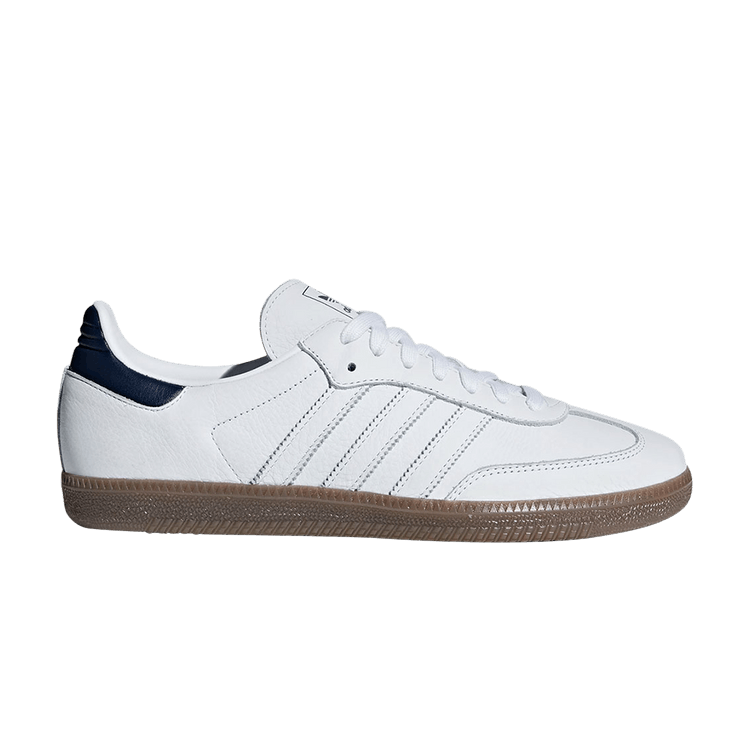 Adidas Samba 'Cloud White Navy Gum' — Cloud White/Collegiate Navy/Gum