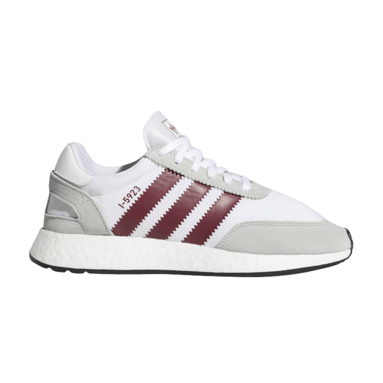 Adidas I-5923 'Grey Burgundy' — Cloud White/Collegiate Burgundy/Grey
