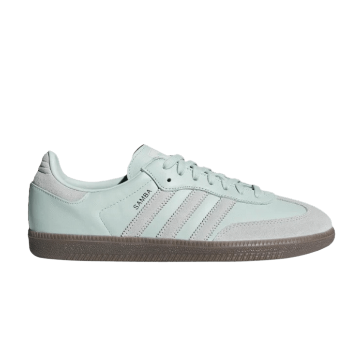 Adidas Samba OG 'Vapour Green' — Vapour Green/Ash Silver/Gold Metallic