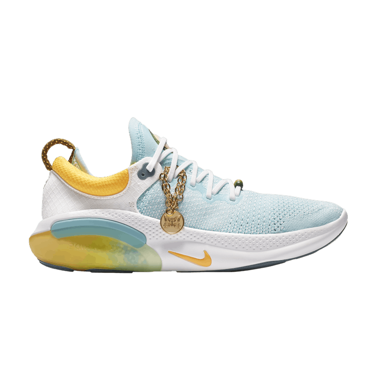 Nike Wmns Joyride Run Flyknit 'Glacier Ice Laser Orange' — Glacier Ice/Laser Orange/White/Ozone Blue/Vapour Green/Olive Flak