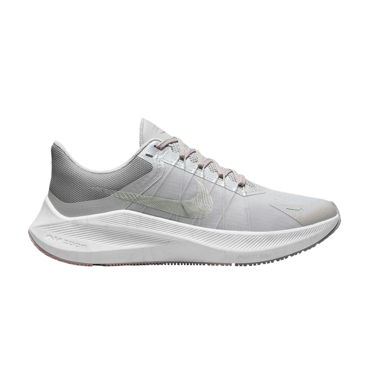 Nike Wmns Winflo 8 Premium 'Grey Fog Pale Coral' — Grey Fog/Pale Coral/Metallic Pewter/Barely Rose