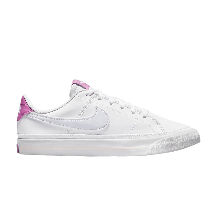 Nike Court Legacy GS 'White Cosmic Fuchsia' — White/Cosmic Fuchsia/Pearl Pink/Football Grey