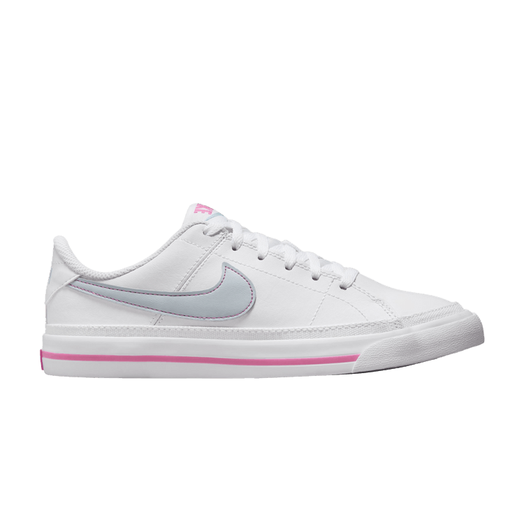 Nike Court Legacy Lift GS 'White Light Armory Blue' — White/Pinksicle/Light Armory Blue