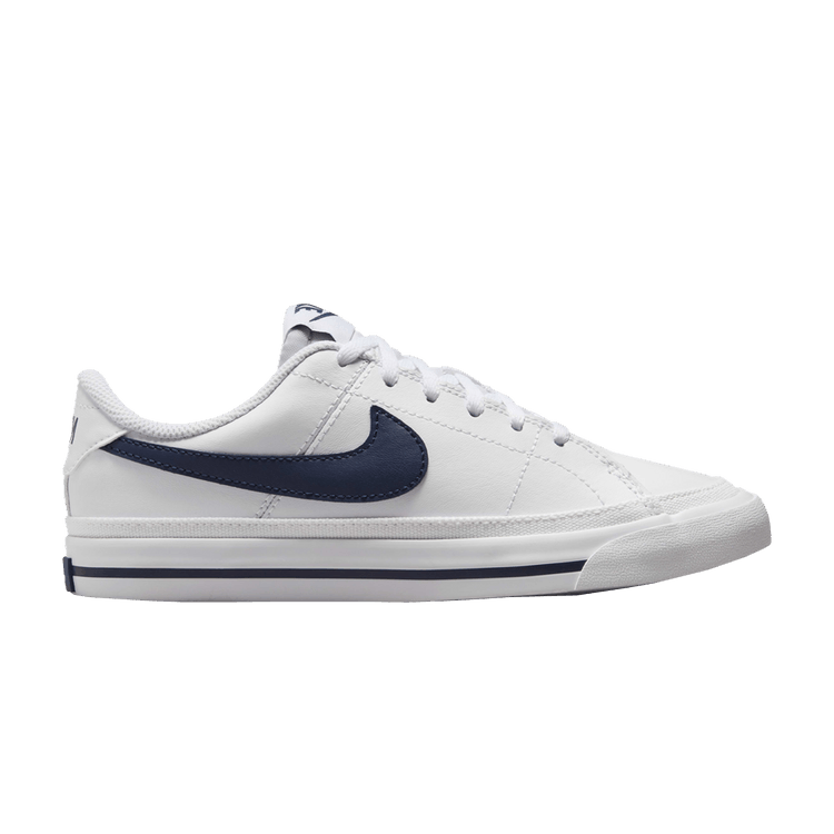 Nike Court Legacy GS 'White Midnight Navy' — White/Midnight Navy