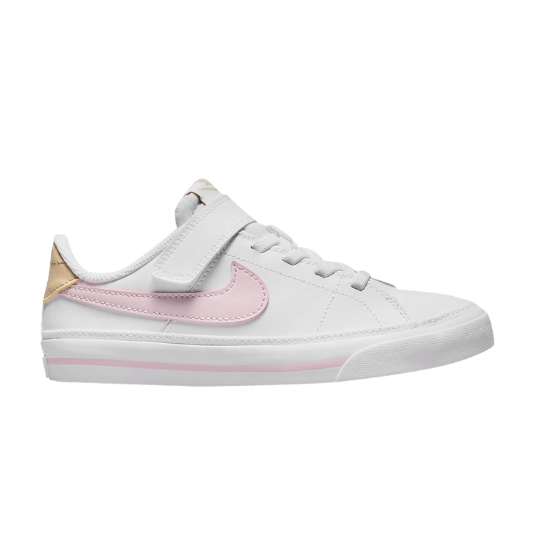 Nike Court Legacy PS 'White Pink Foam' — White/Sesame/Honeydew/Pink Foam