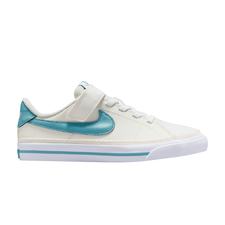 Nike Court Legacy PS 'White Denim Turquoise' — Sail/White/Denim Turquoise