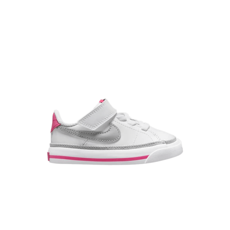 Nike Court Legacy TD 'White Pink Prime Light Smoke Grey' — White/Pink Prime/Kumquat/Light Smoke Grey