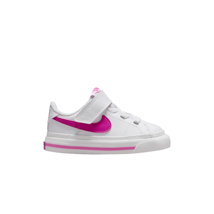 Nike Court Legacy TD 'White Laser Fuchsia' — White/Laser Fuchsia
