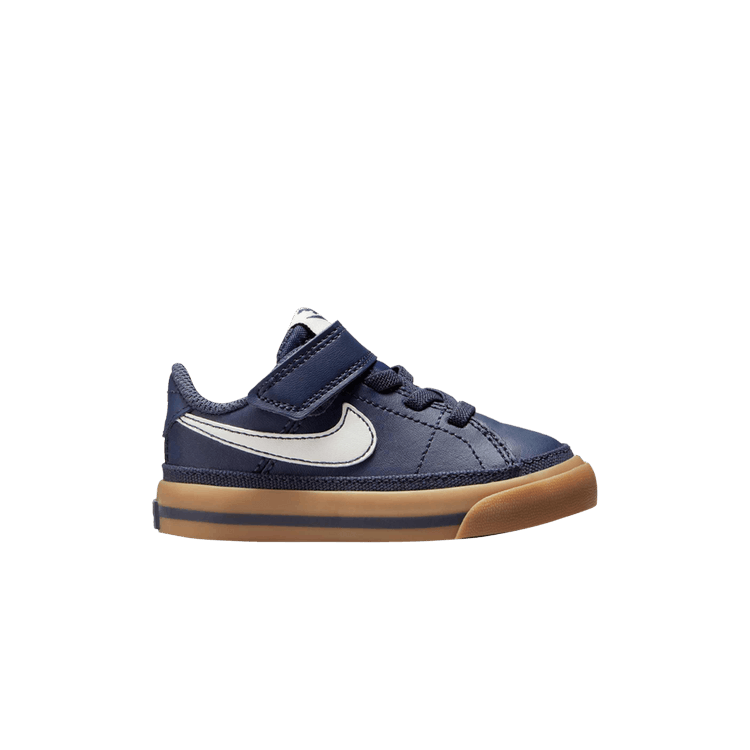 Nike Court Legacy TD 'Thunder Blue Gum' — Thunder Blue/Gum Light Brown/Sail