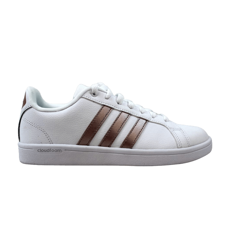 Adidas Wmns CF Advantage 'White Grey Metallic' — White/Grey Metallic