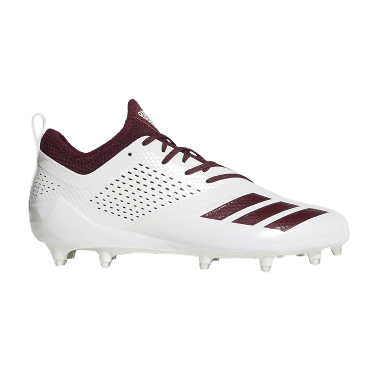 Adidas Adizero 5-Star 7.0 'Cloud White Maroon' — Cloud White/Maroon/Maroon