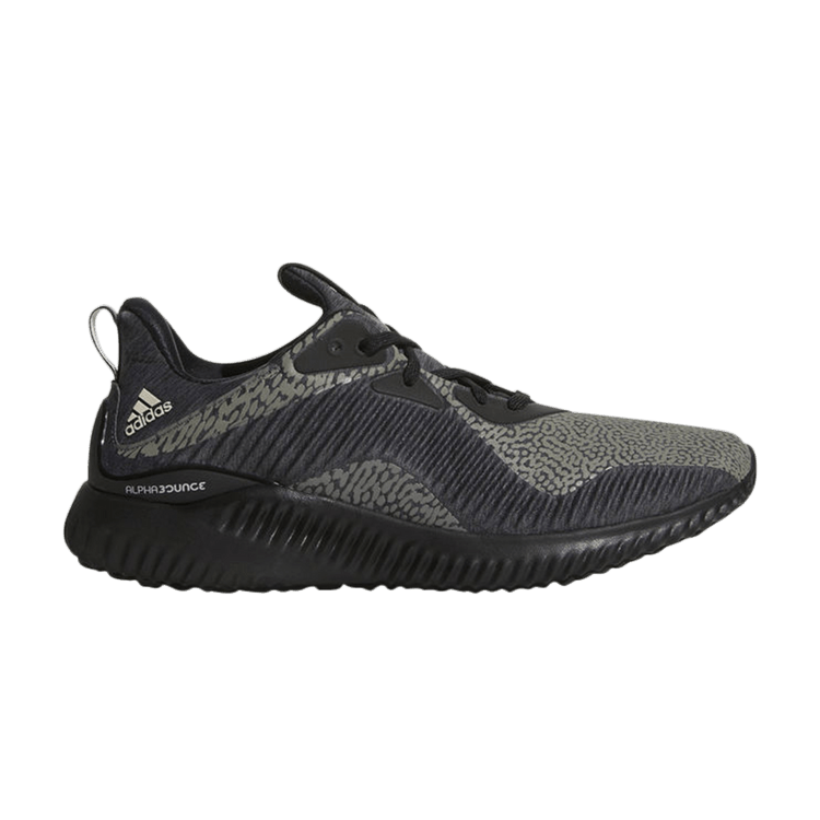 Adidas Alphabounce HPC AMS 'Reflective' — Core Black/Black/Black