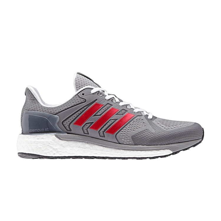 Adidas Supernova Boost ST — Grey One/Hi-Res Red/Collegiate Royal