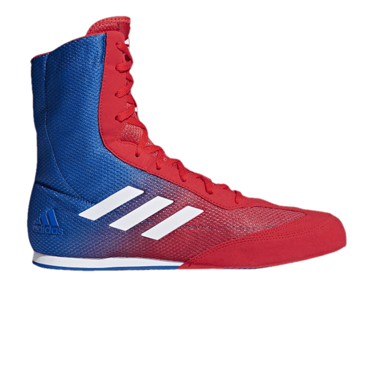 Adidas Box Hog Plus 'Core Red Blue' — Core Red/Cloud White/Blue