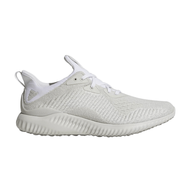 Adidas Alphabounce EM 'Cloud White' — Cloud White/Silver Metallic/Off White