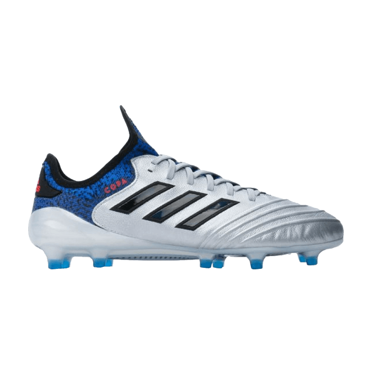 Adidas Copa 18.1 FG 'Silver Metallic Blue' — Silver Metallic/Core Black/Football Blue