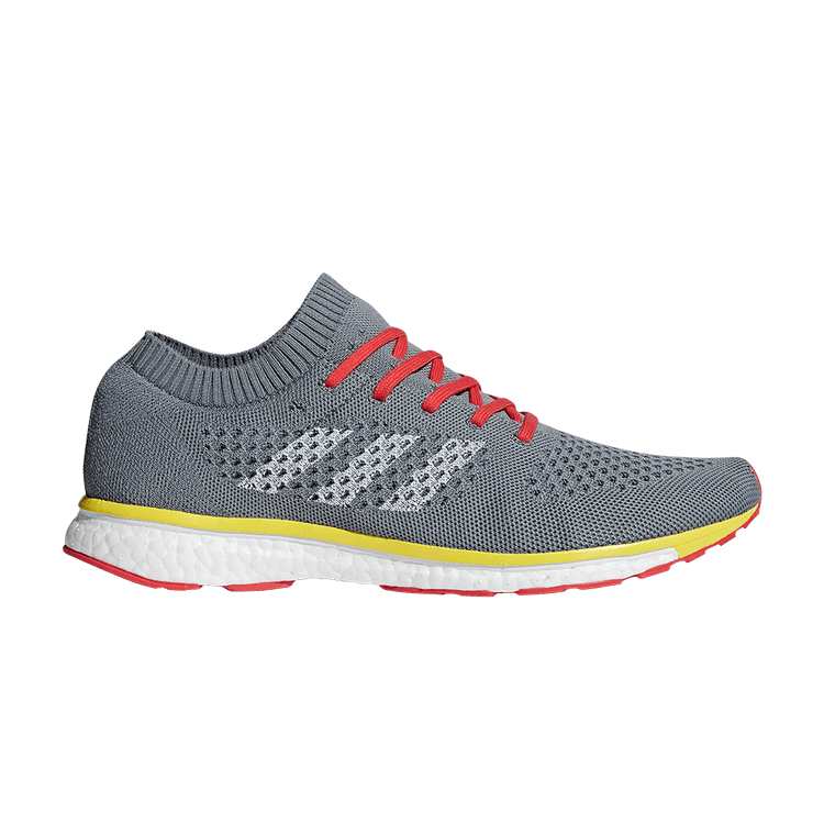 Kolor x adidas Adizero Prime Boost 'Grey' — Grey/Red/Yellow/White