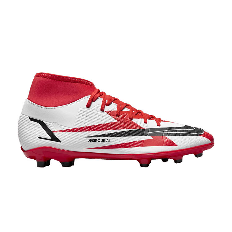 Nike Mercurial Superfly 8 Club CR7 MG 'Chile Red' — Chile Red/White/Total Orange/Black
