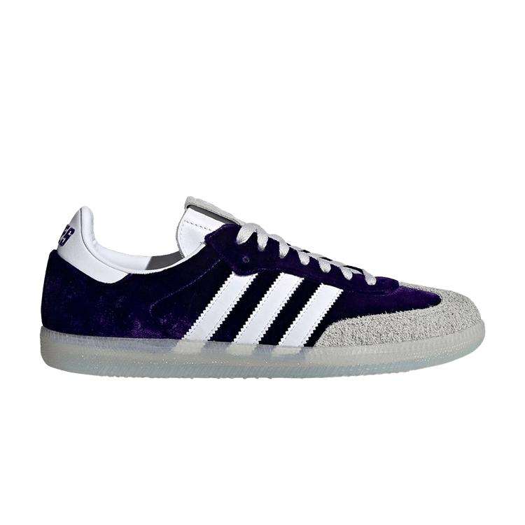 Adidas Samba OG '420 - Good Vibes' — Collegiate Purple/Footwear White/Grey One