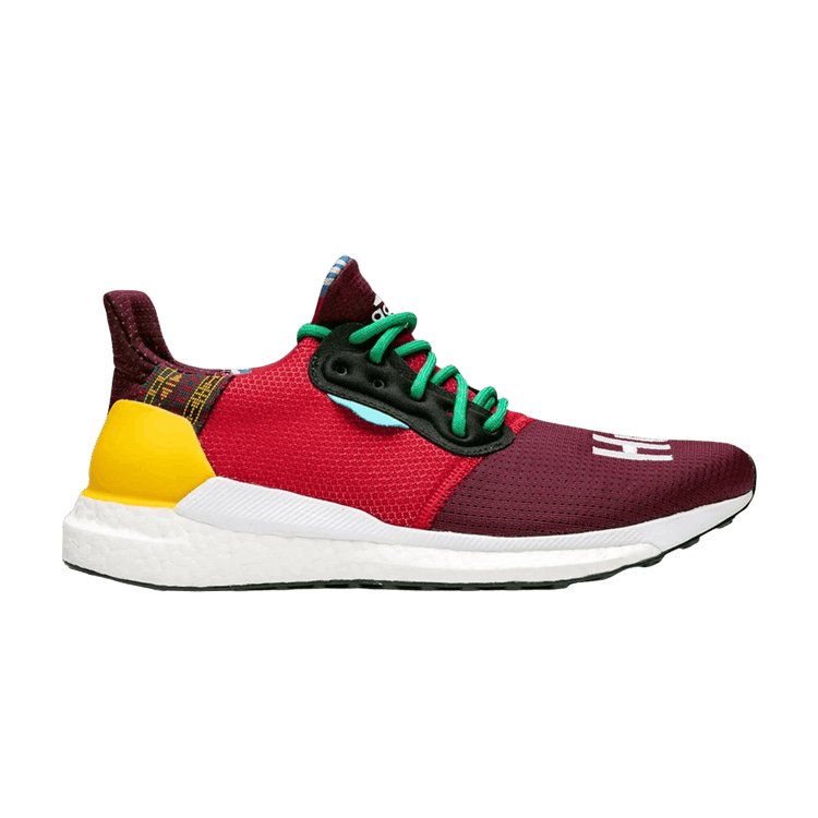 Pharrell x adidas Solar Hu Glide 'Maroon' Friends and Family — Multi-Color