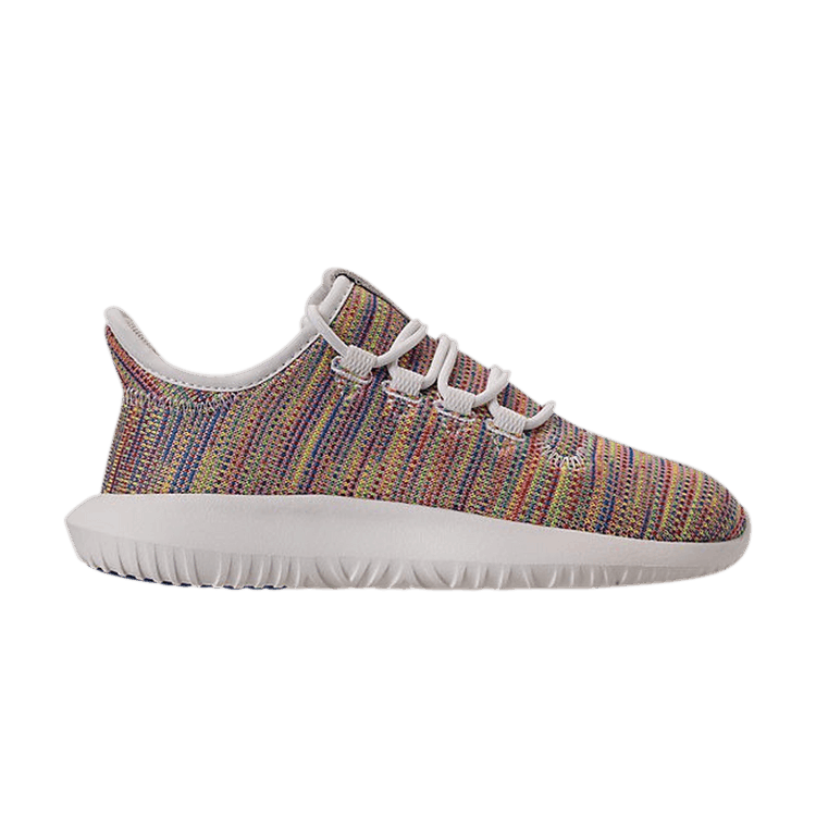 Adidas Tubular Shadow J 'Multi-Color' — Clear White/Blue/Blue